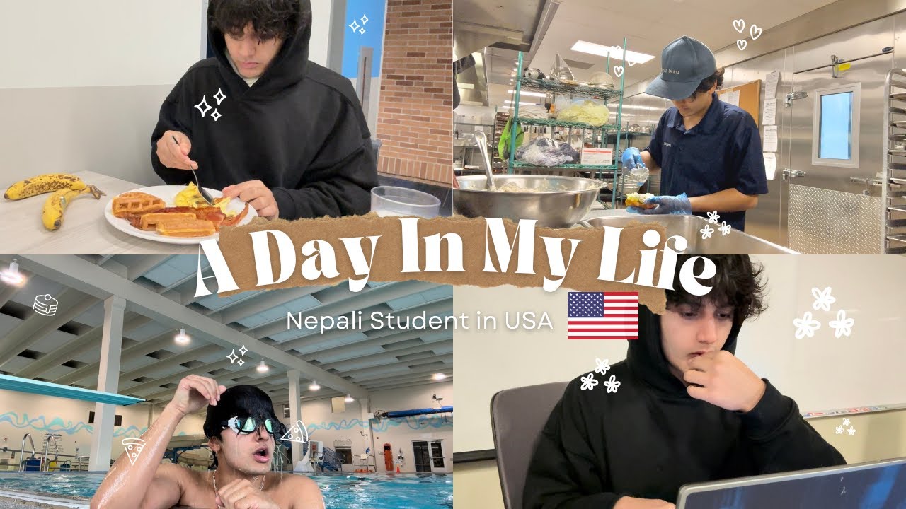 A day in a life of an International Student in USA || Dakota State University || #usa #student