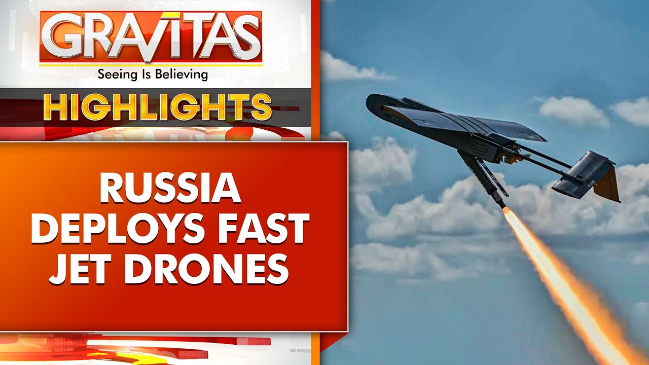 Russia Deploys Deadly Jet Drones, Shrinking Ukraine&rsquo;s Reaction Time | GRAVITAS Highlights