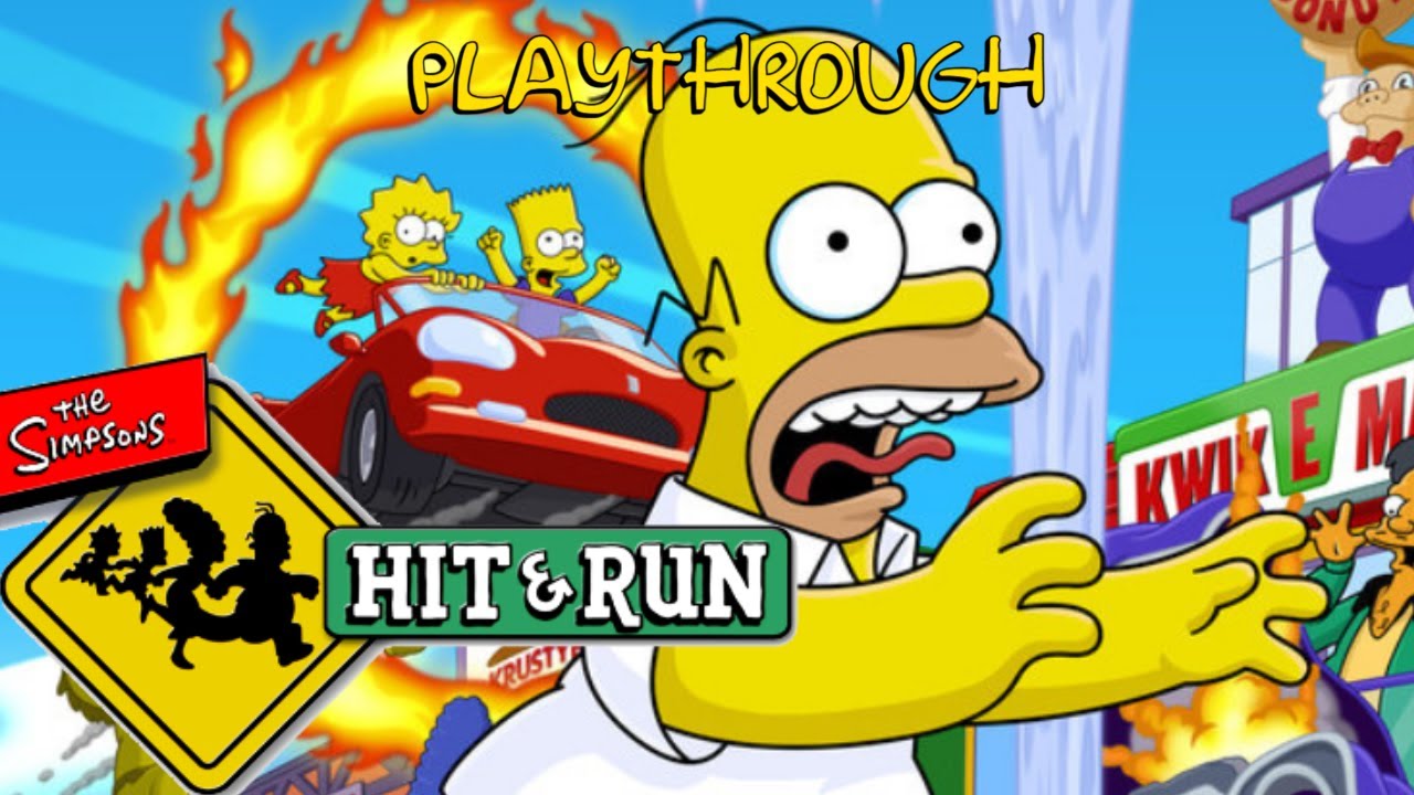 SAUVONS SPRINGFIELD ! | THE SIMPSONS : HIT & RUN [PLAYTHOUGH] (PS2)