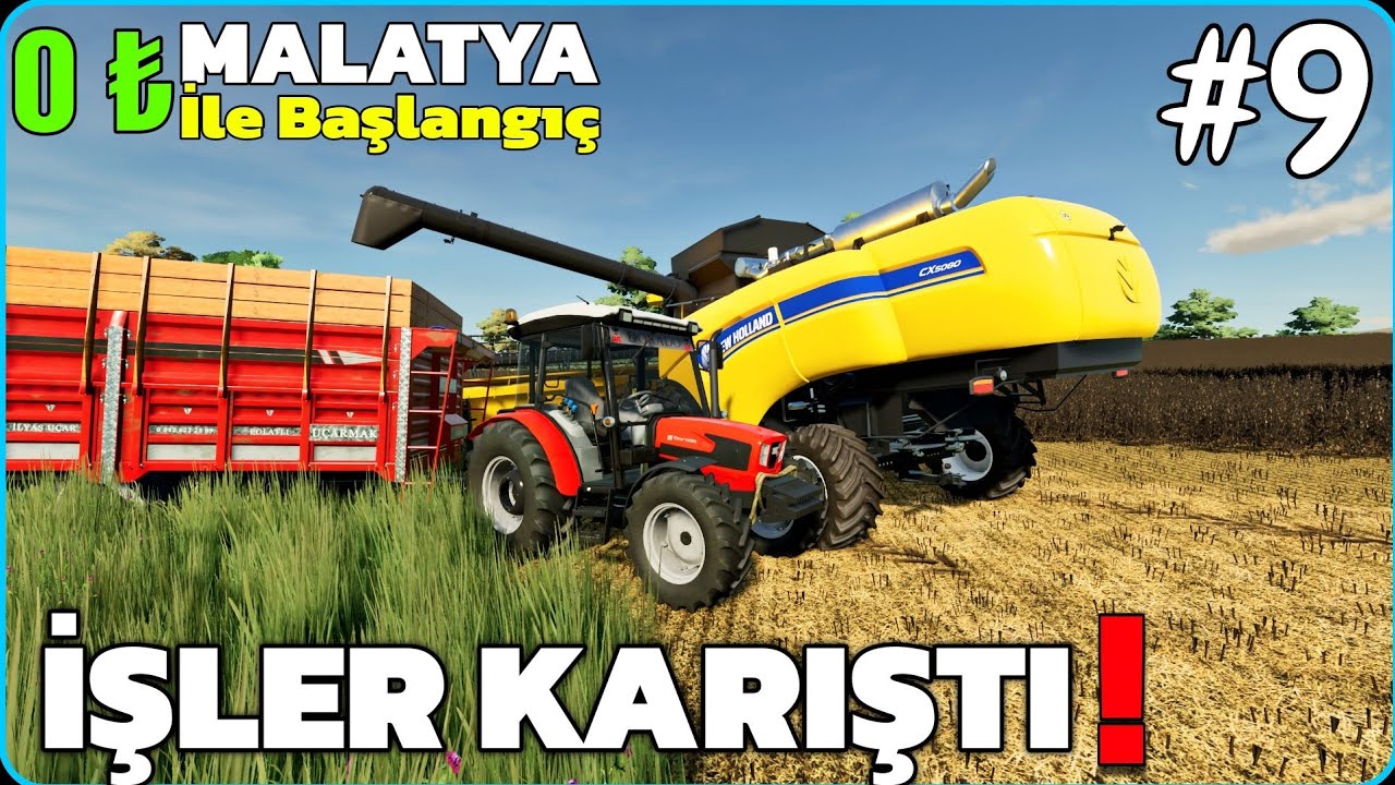 İŞLER İYİCE KARIŞTI❗️NEREDEYSE EKSİYE DÜŞECEKLER❗️  FS22 ( Sıfır tl ile baslangıç )
