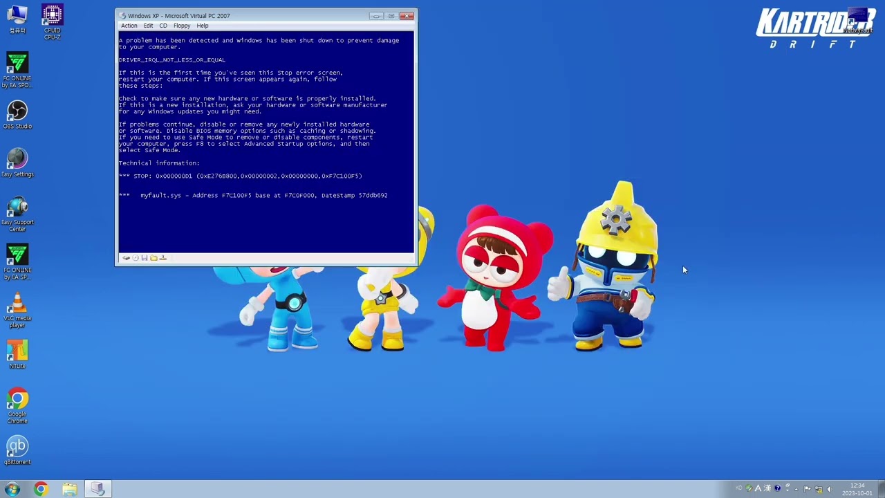 Windows 7 BSOD Compilation VM