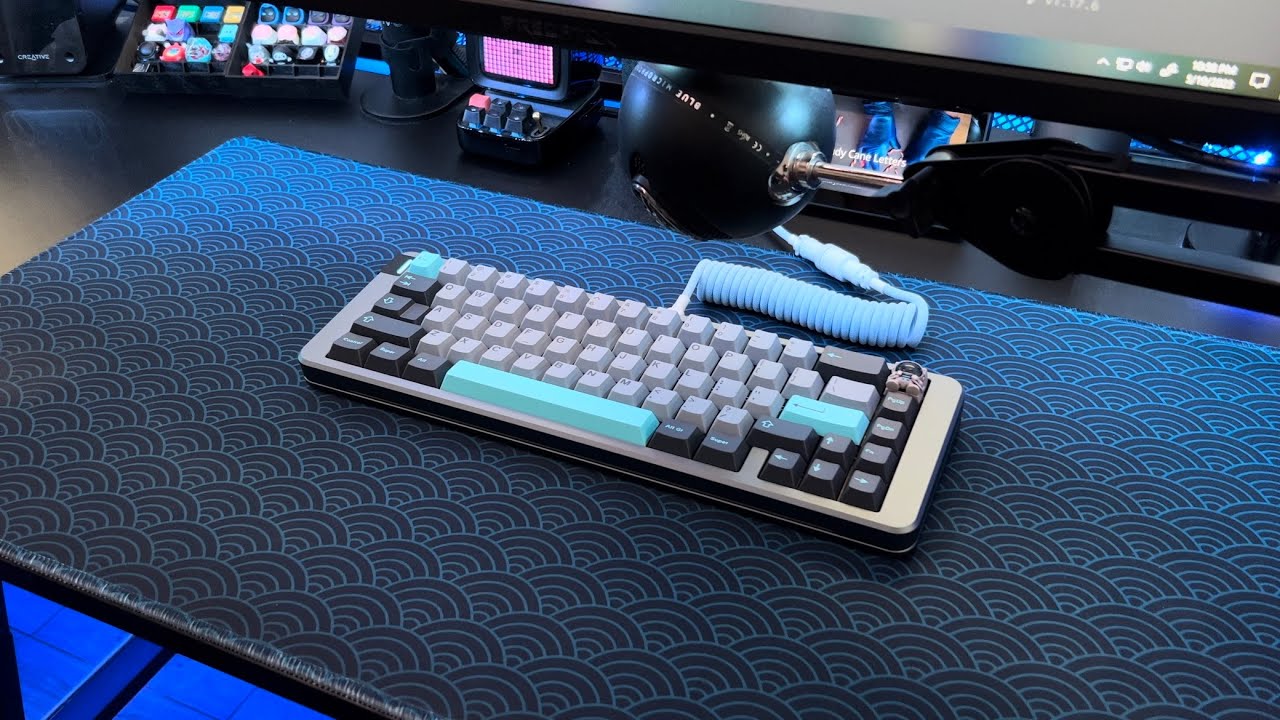 Space65 R3 Sound Test | FR4 Plate | Zenclack Turbulence Tactiles