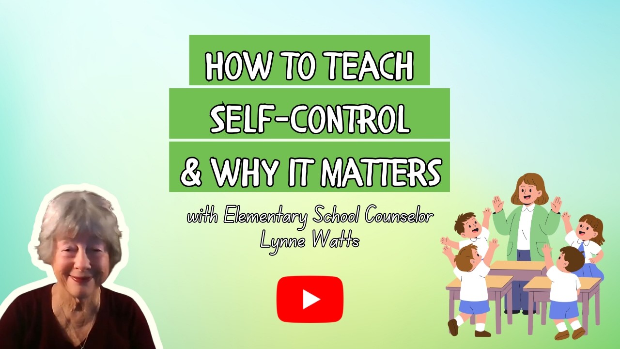 Helping Children Learn Self Control and Why It Matters