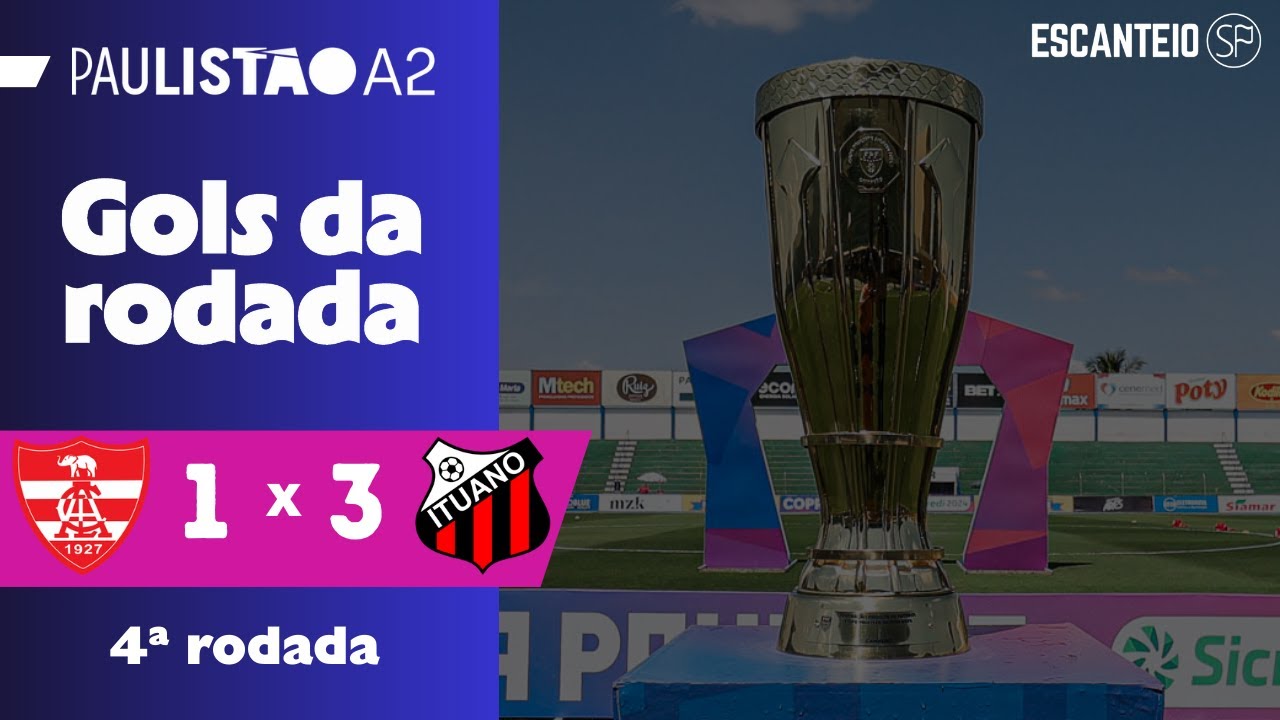 GALO DE ITU VENCE EM LINS | Linense 1 x 3 Ituano | Gols do Paulist&atilde;o S&eacute;rie A2 2026