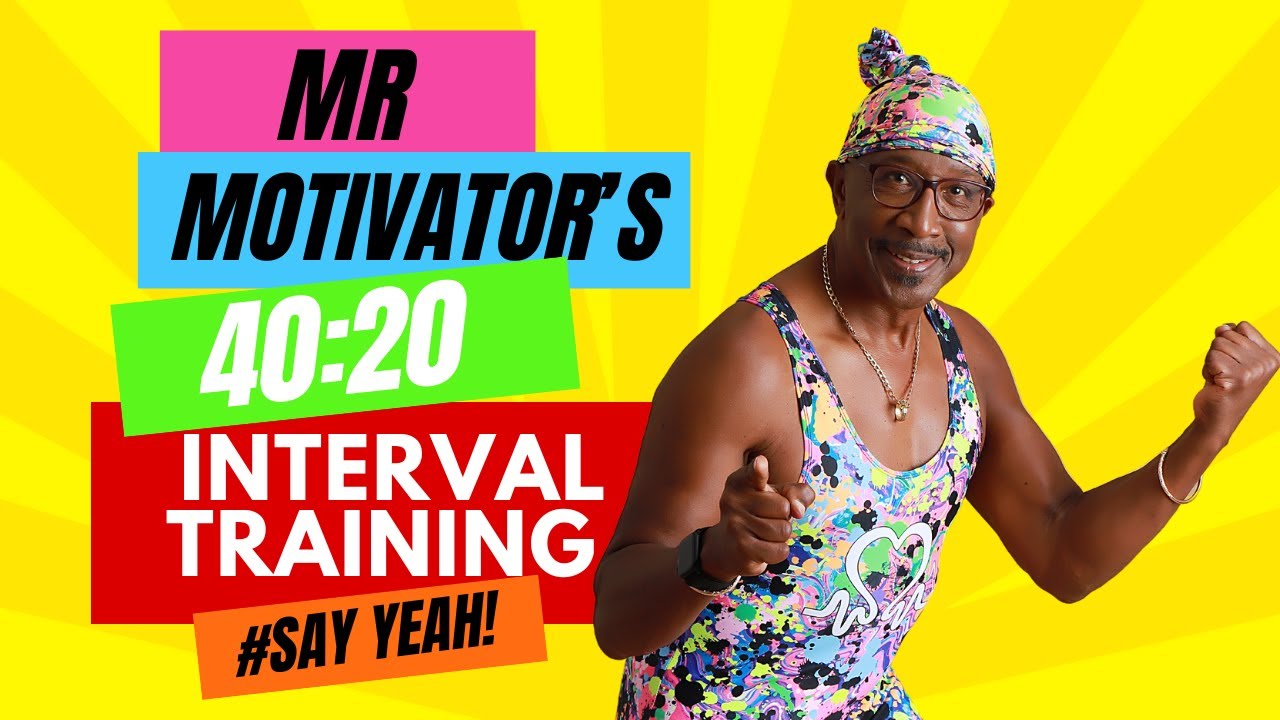 30 Minute | 40:20 Interval Training | 26th February 2024 | Mr Motivator