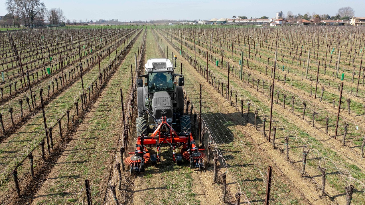 Rincalzatore veloce Rollhacke con livella di finitura | F.lli Drigo Bruno e Guy s.n.c.
