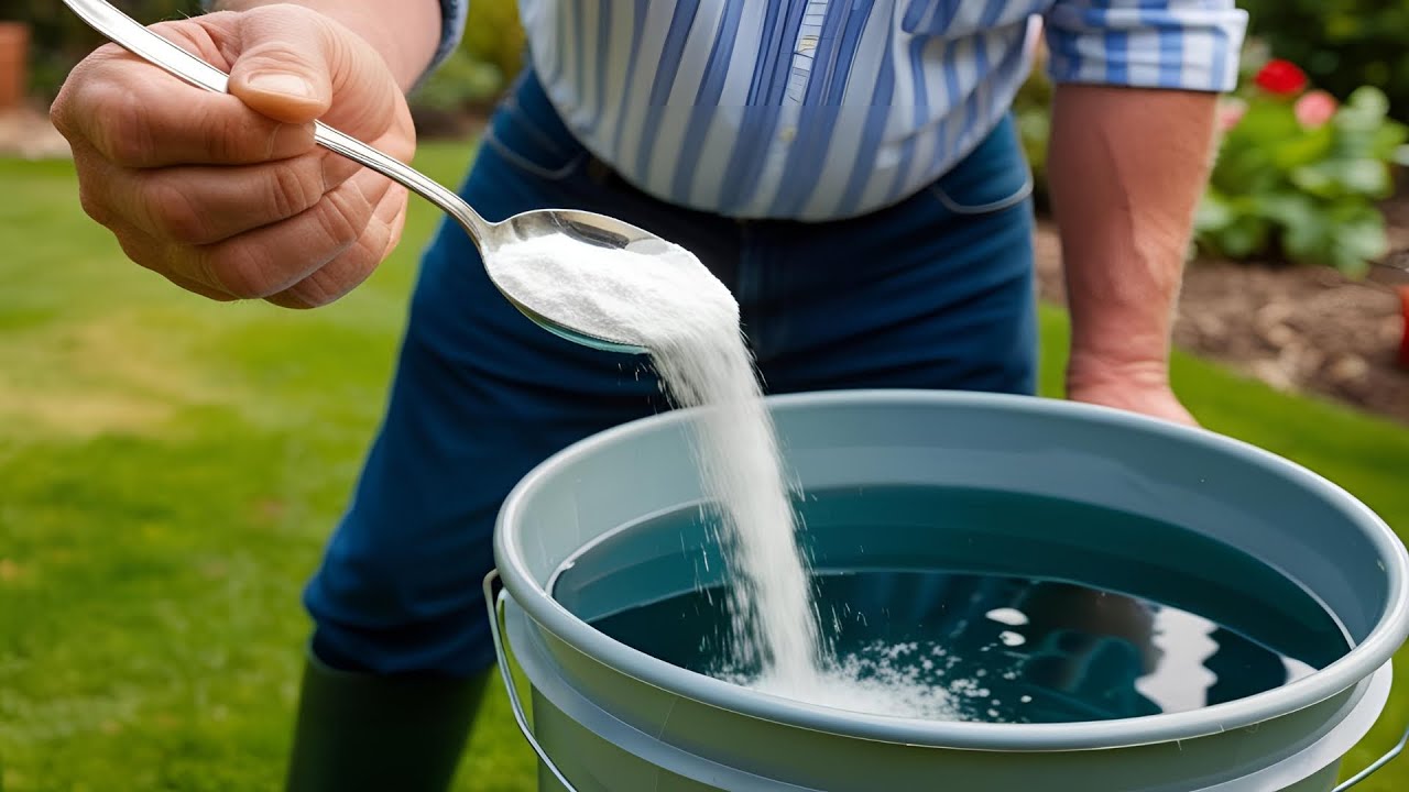 Всего 1 столовая ложка в воде, и все растения растут в два раза быстрее.
