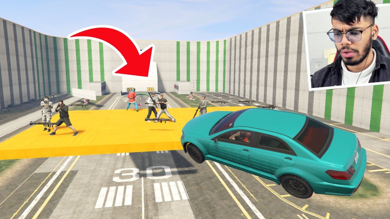 UFC Fight Cars vs Rockets Challenge 222.222% People Break Their Nose After This Race in GTA 5!