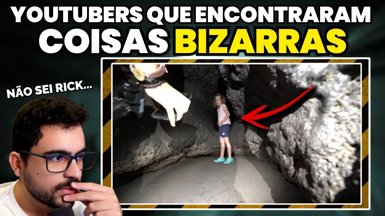 Como Ela foi Parar ali? - YouTubers que Encontraram Coisas Bizarras
