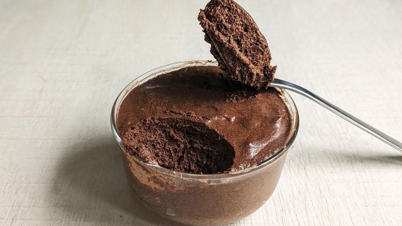 DELICIEUSE mousse au chocolat IG BAS (sans lactose)!: LE SECRET EN VIDEO! 🍫