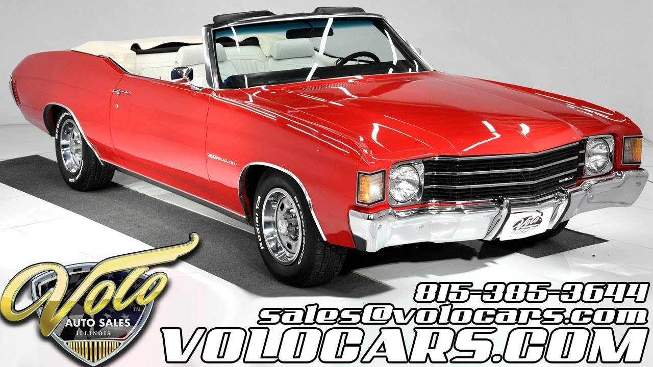 1972 Chevrolet Chevelle Malibu 350 for sale at Volo Auto Museum (V18743)