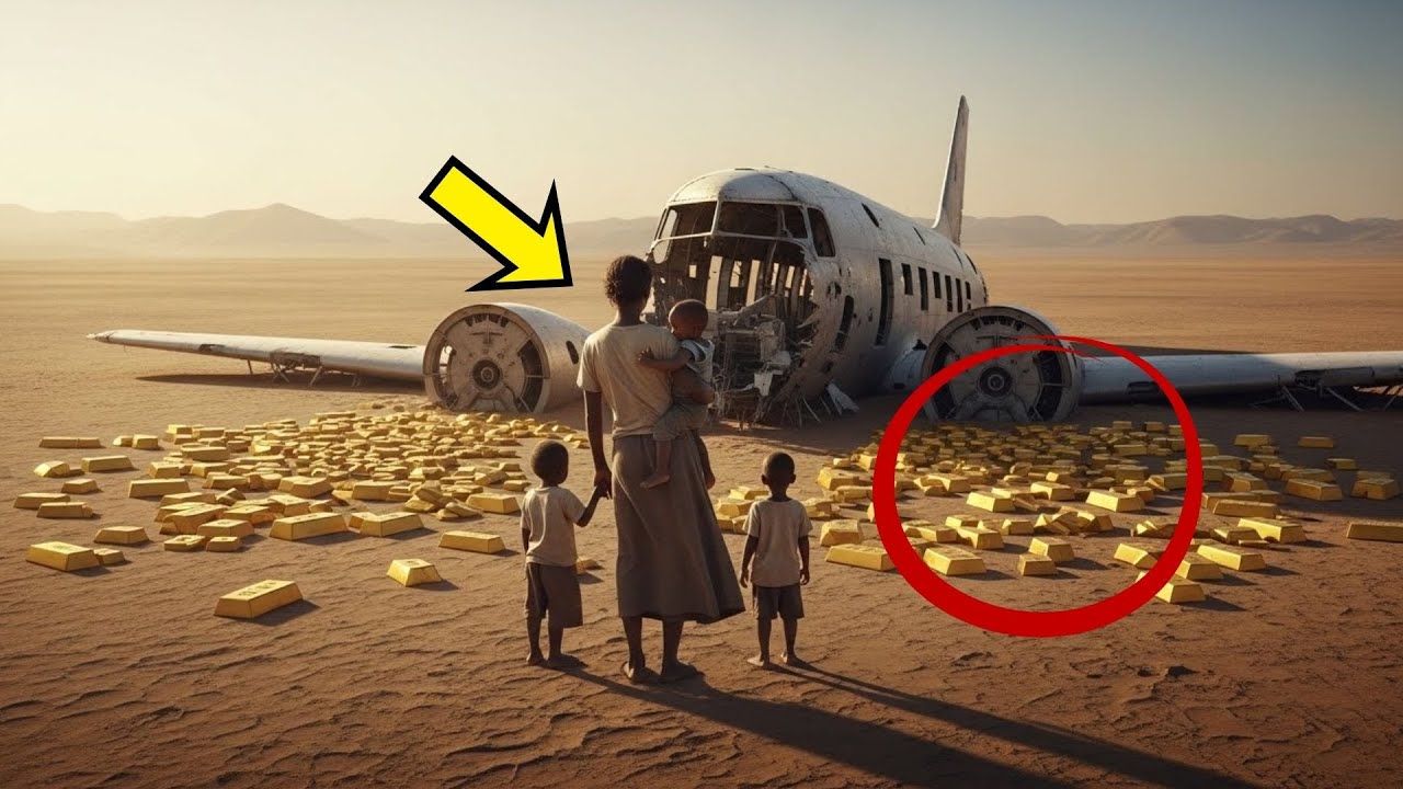 WITWE und BABYS im FLUGZEUG in der WÜSTE — WILDE Tiere umzingelten sie und...