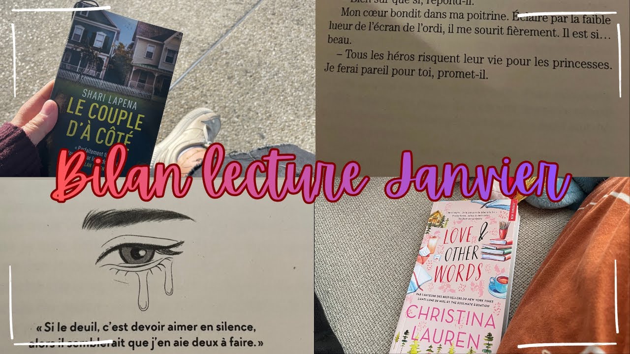 Tout ce que j'ai lu en Janvier 📚