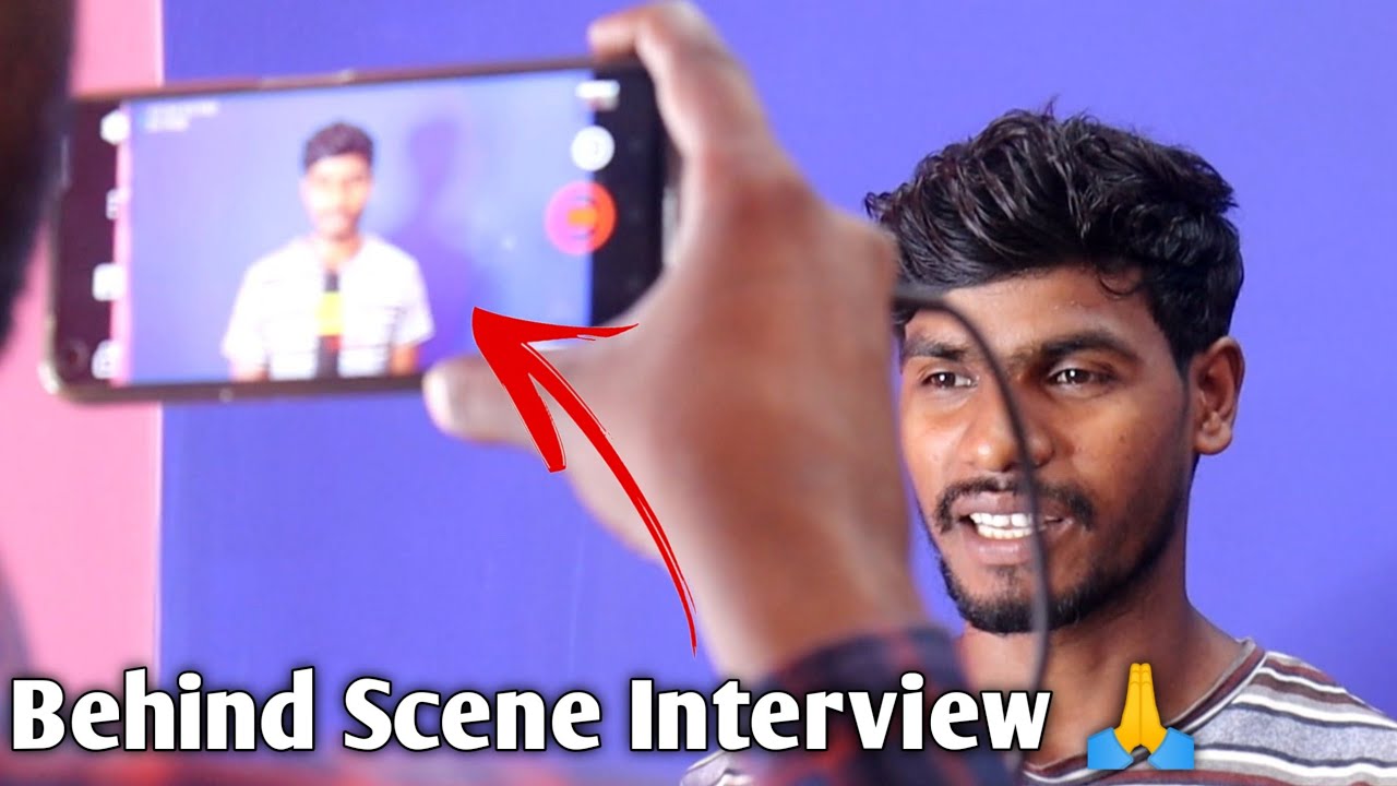 Behind The Scene ❤ || News Interview