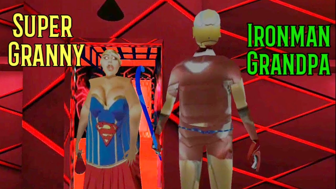 Super Granny With Ironman Grandpa