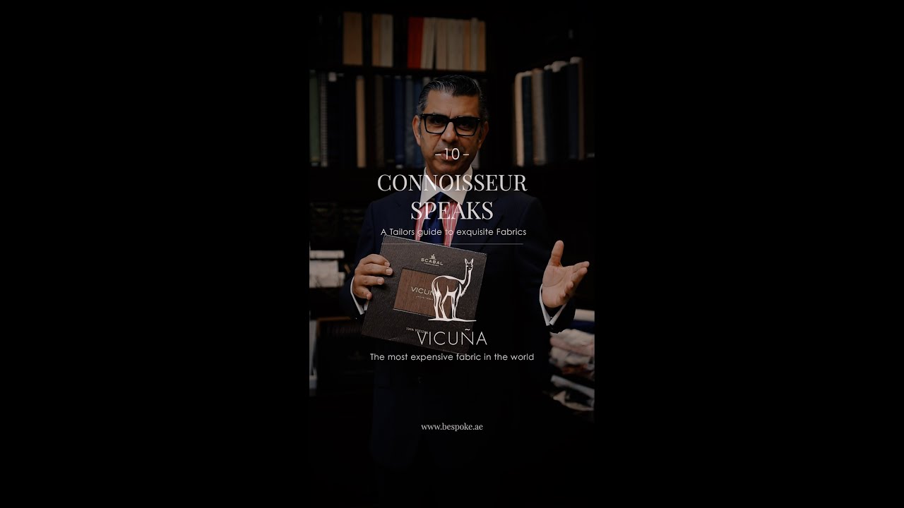 The Most Expensive Fabric in the World | PRAKASH PARMAR #bespokedubai #Vicu&ntilde;a