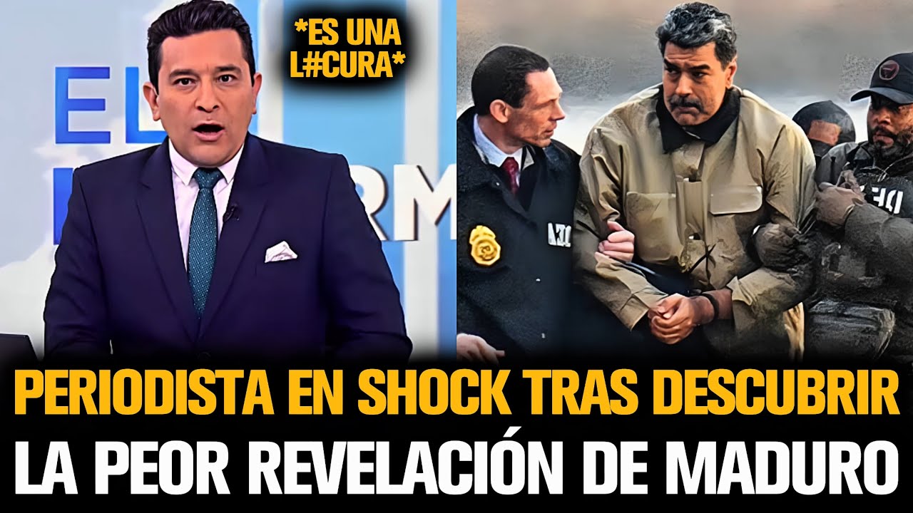 PERIODISTA EN SHOCK TRAS DESCUBRIR LA PEOR Y MÁS OSCURA REVELACIÓN DE MADURO