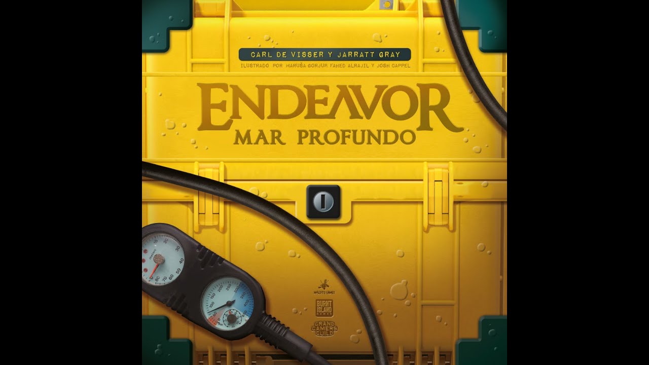 1 Vistazo: Endeavor, Mar Profundo (+ Mini-Expansiones) - Turno Y Acción