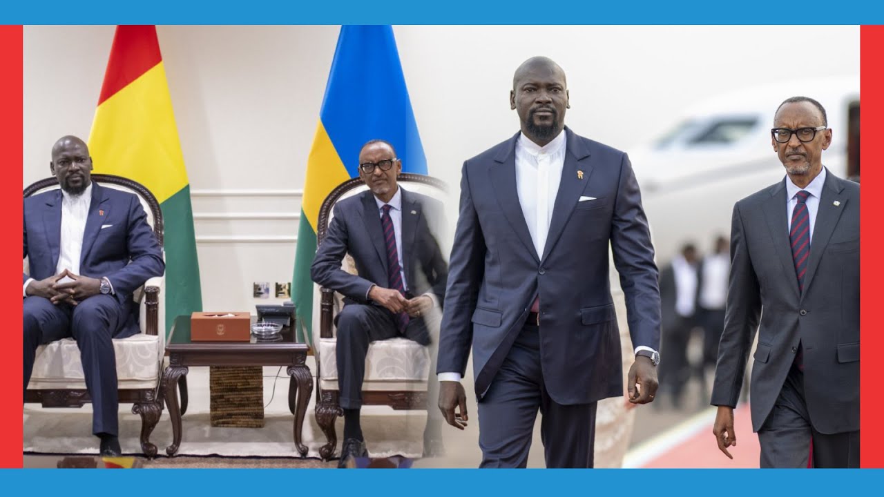 💪GENERAL YAHAGEZE!!PEREZIDA KAGAME YAKIRIYE DOUMBUYA WA GUINEE UJE MU RUZINDUKO RW'AMATEKA.
