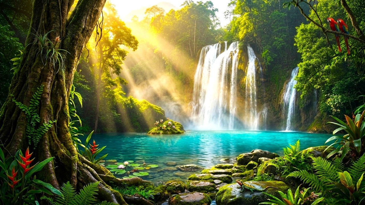 Beautiful Relaxing Piano Music Nature Vibes 🌿 Stress Relief, Stop Overthinking, Deep Sleep Music