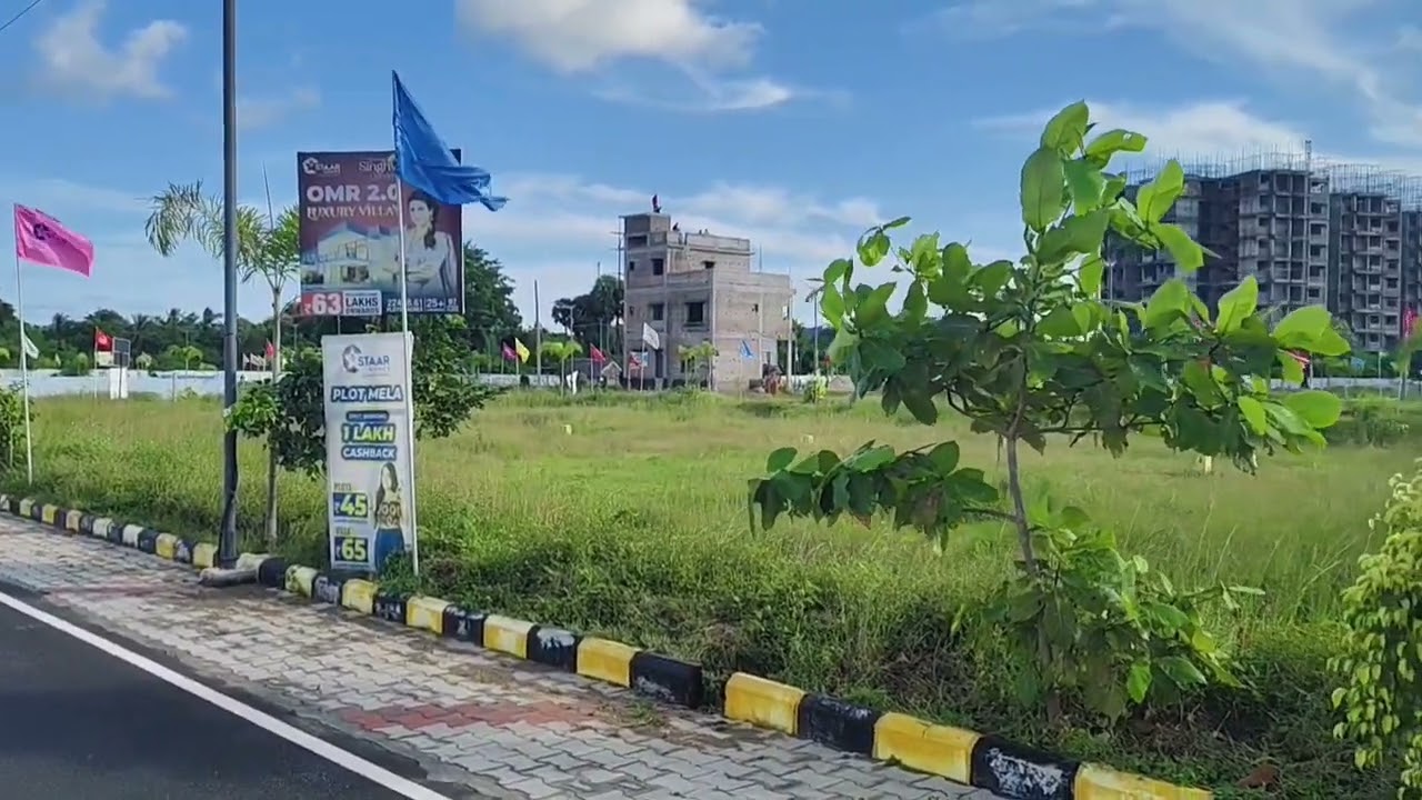 Omr Plots  Behind Siruseri sipcot IT park