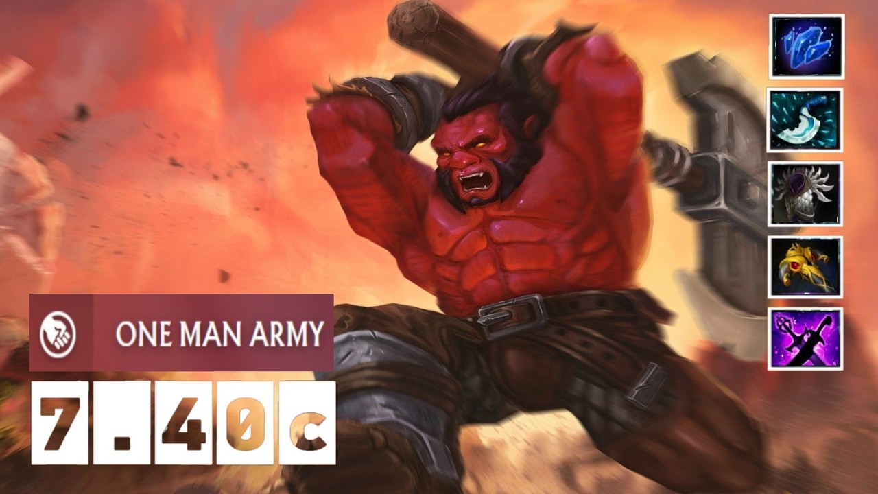 [DOTA 2] AXE [OFFLANE] [7.40c] [7300mmr] [2]