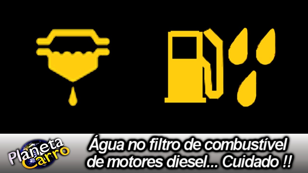 Tome cuidado com a presença de água no filtro do seu carro diesel !! – Dica #2.037