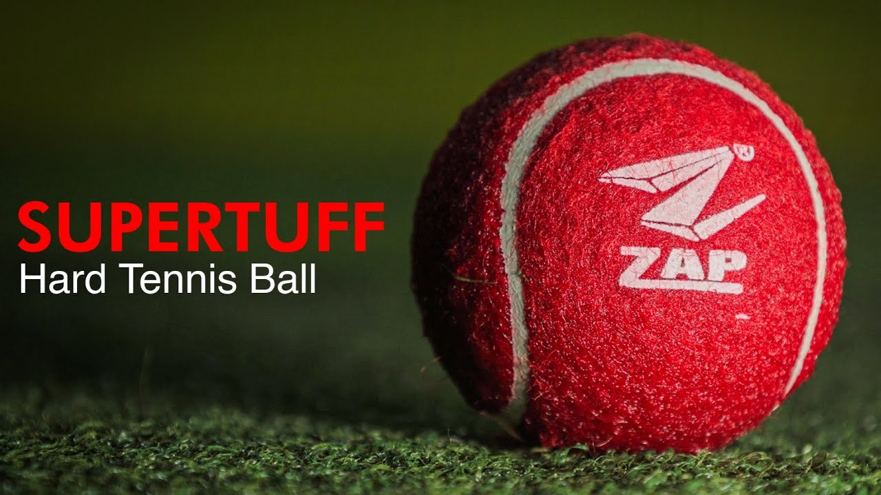 ZAP Supertuff Hard Tennis Cricket Ball | Best and Durable Hard Tennis Ball for Cricket | ZAP Cricket