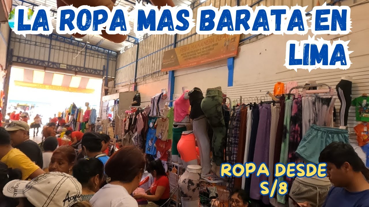 LA ROPA MAS BARATA en LIMA | ROPA desde los S/10 | ROPA BARATA EN EL CENTRO DE LIMA