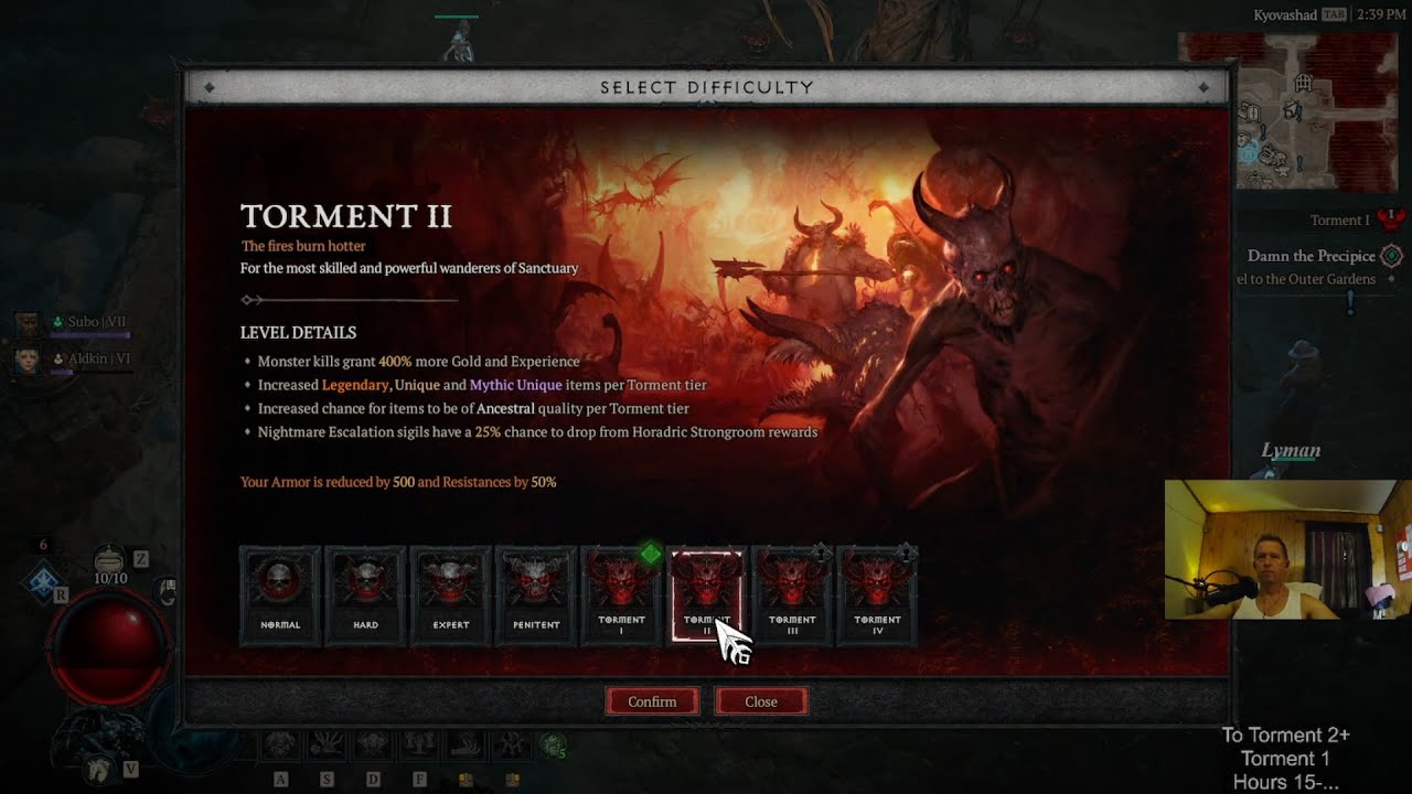 Hours 15-19, Pushing Torment Levels, S9, Necro