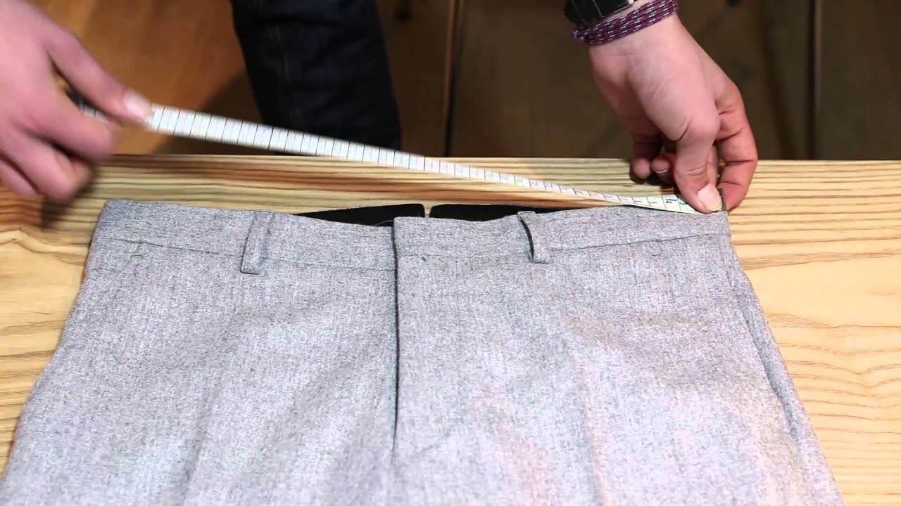 Comment mesurer son pantalon ?