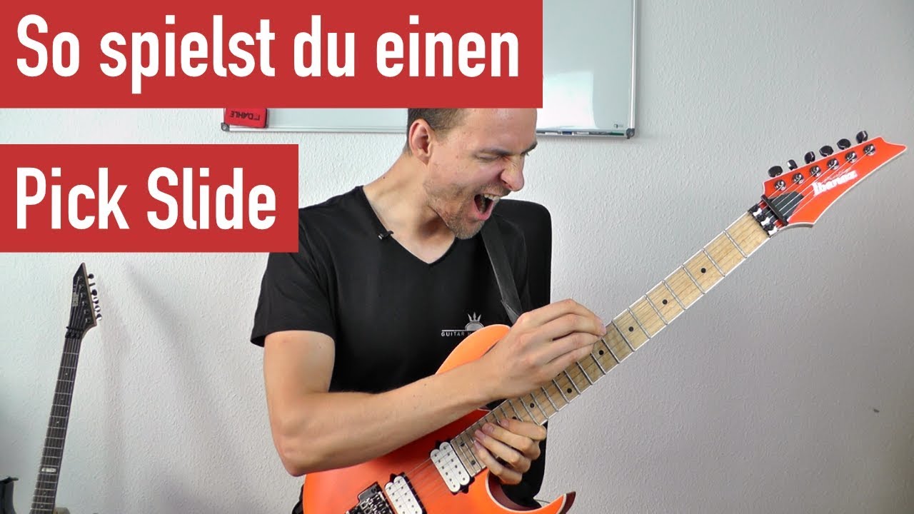 E-Gitarre lernen - So spielst du einen Pick Slide | Guitar Master Plan