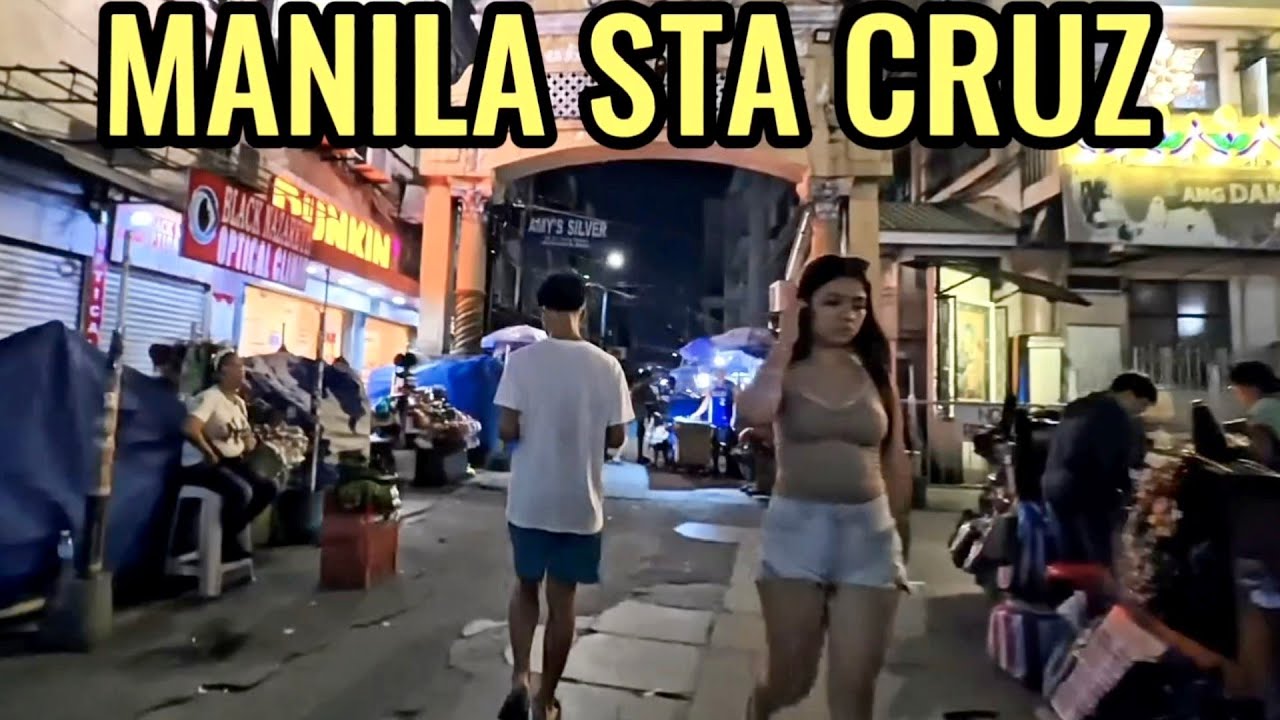 MANILA STA CRUZ  Life Is Not Easy Inside Manila Sta Cruz 