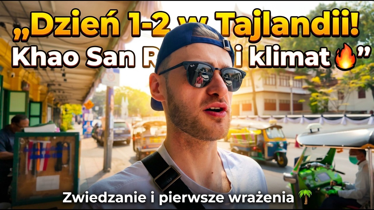 Tajlandia, Bangkok w szczycie sezonu - Styczeń 2026
