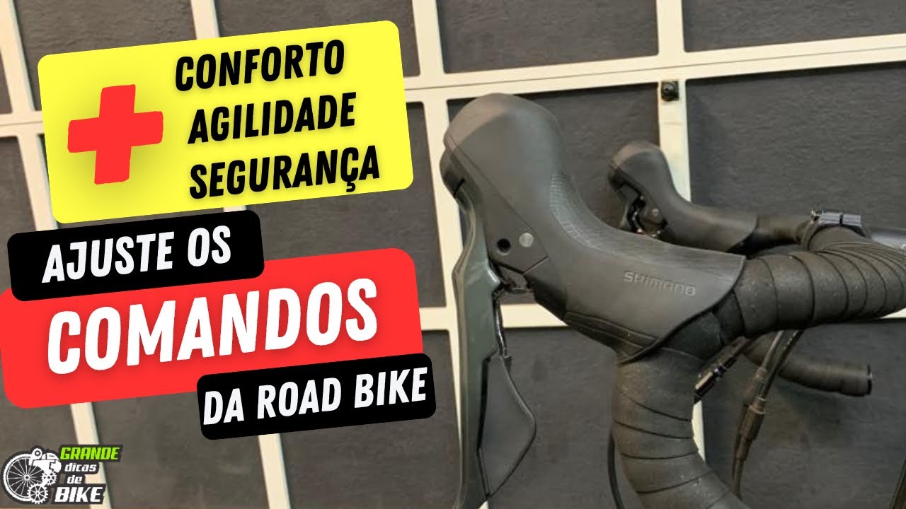 AJUSTE SEUS COMANDOS DA ROAD BIKE E TENHA MAIS CONFORTO,AGILIDADE E SEGURANÇA