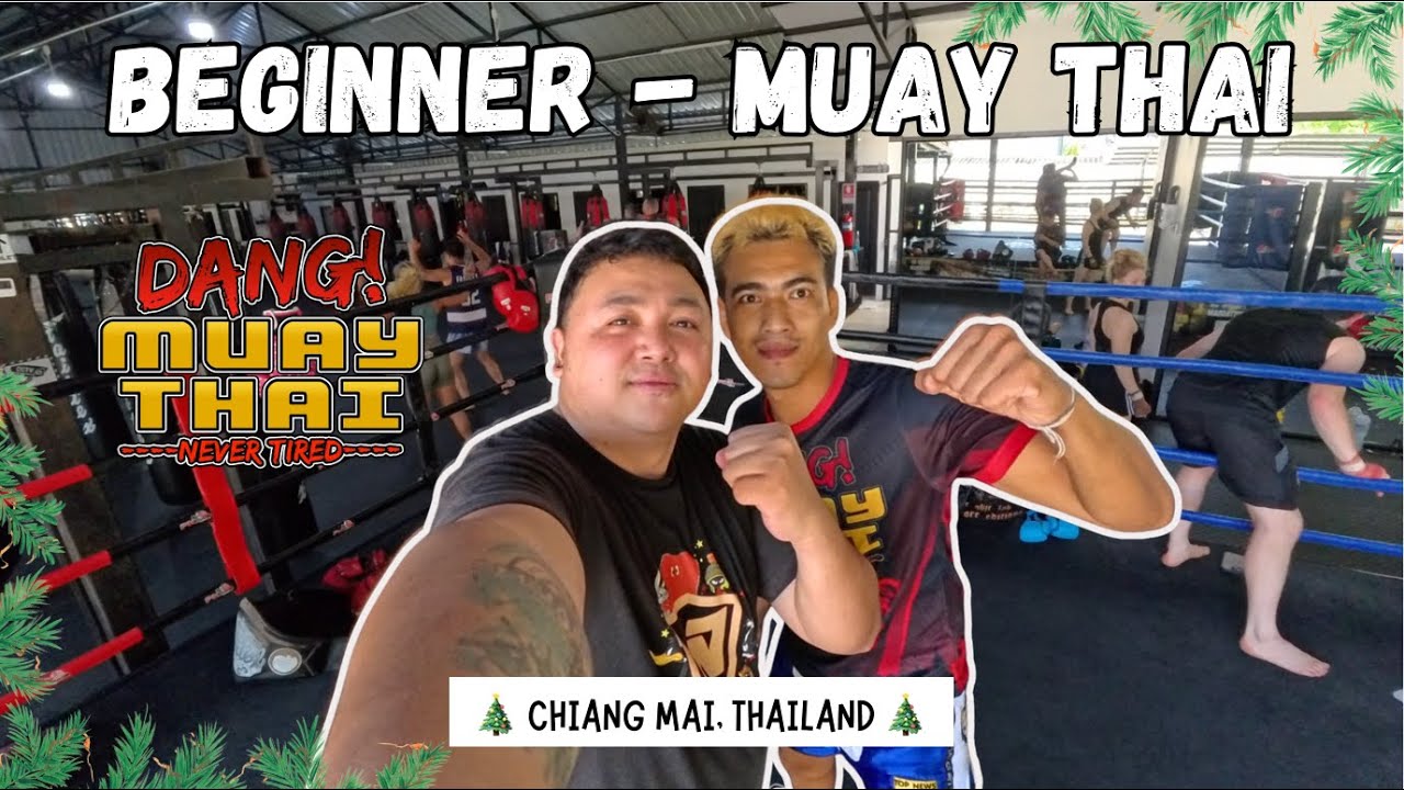 MUAY THAI AT DANG MUAY THAI IN CHIANG MAI, THAILAND 🇹🇭 | VLOGMAS 2024