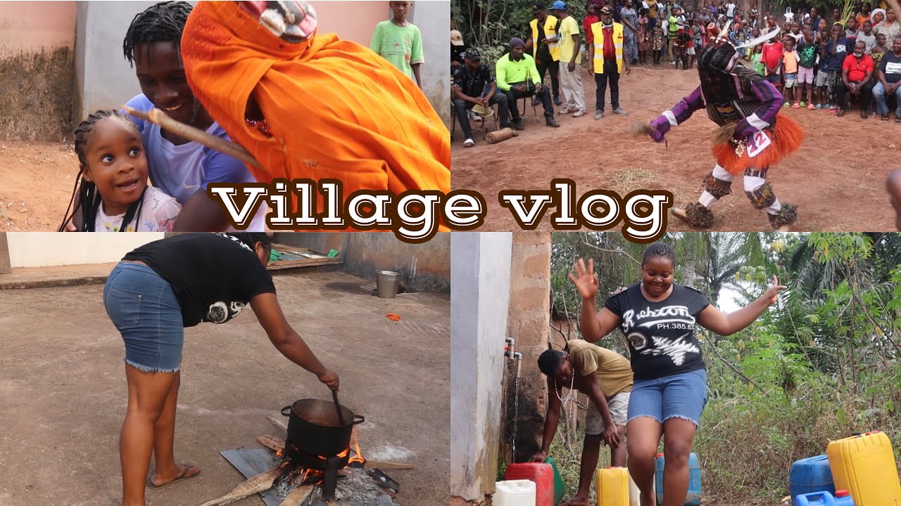 Typical Igbo Village Christmas + Masquerade Flogged my Daughter😭#villagevlogs