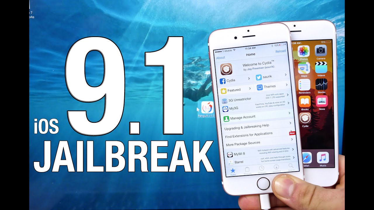 How To Jailbreak iOS 9.1 - Pangu 9.1 on iPhone, iPad & iPod