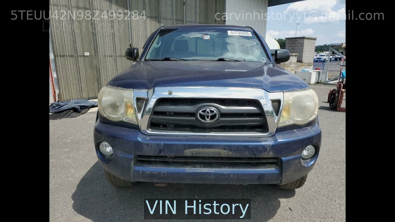 2008 Toyota TACOMA 5TEUU42N98Z499284