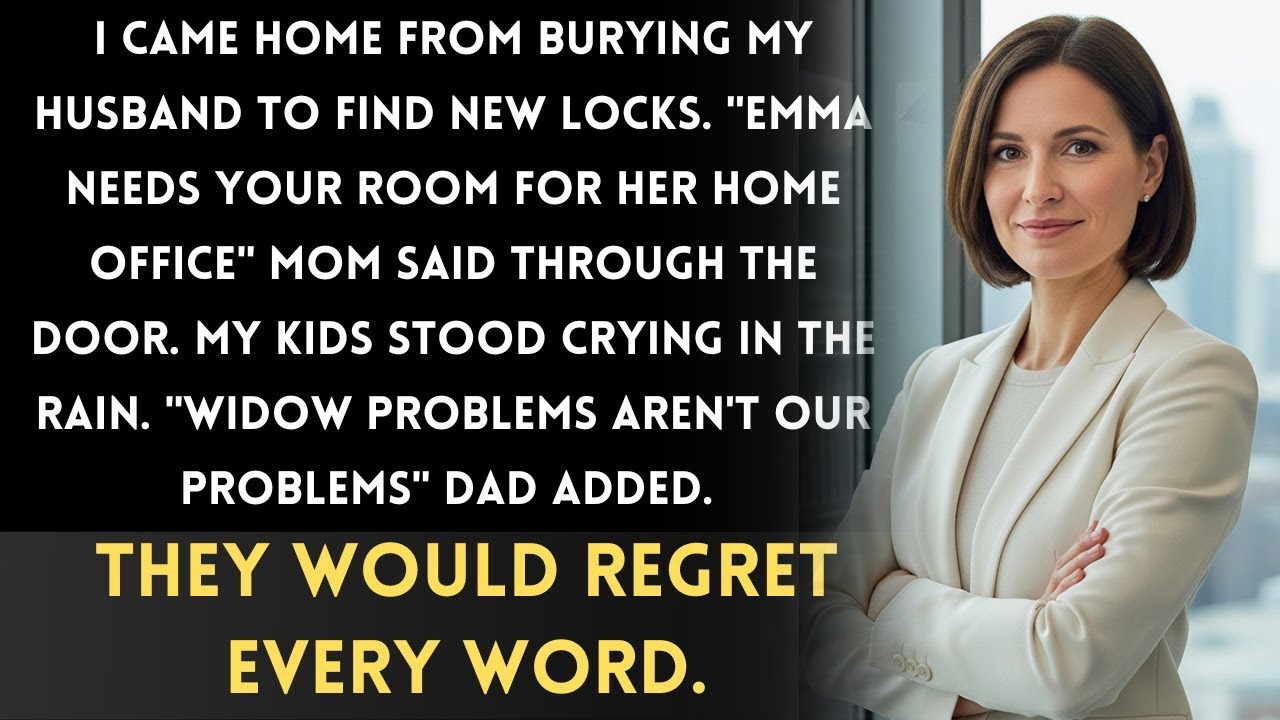 My Parents Changed the Locks While I Was at My Husband's Funeral — My Sister Needed My Room