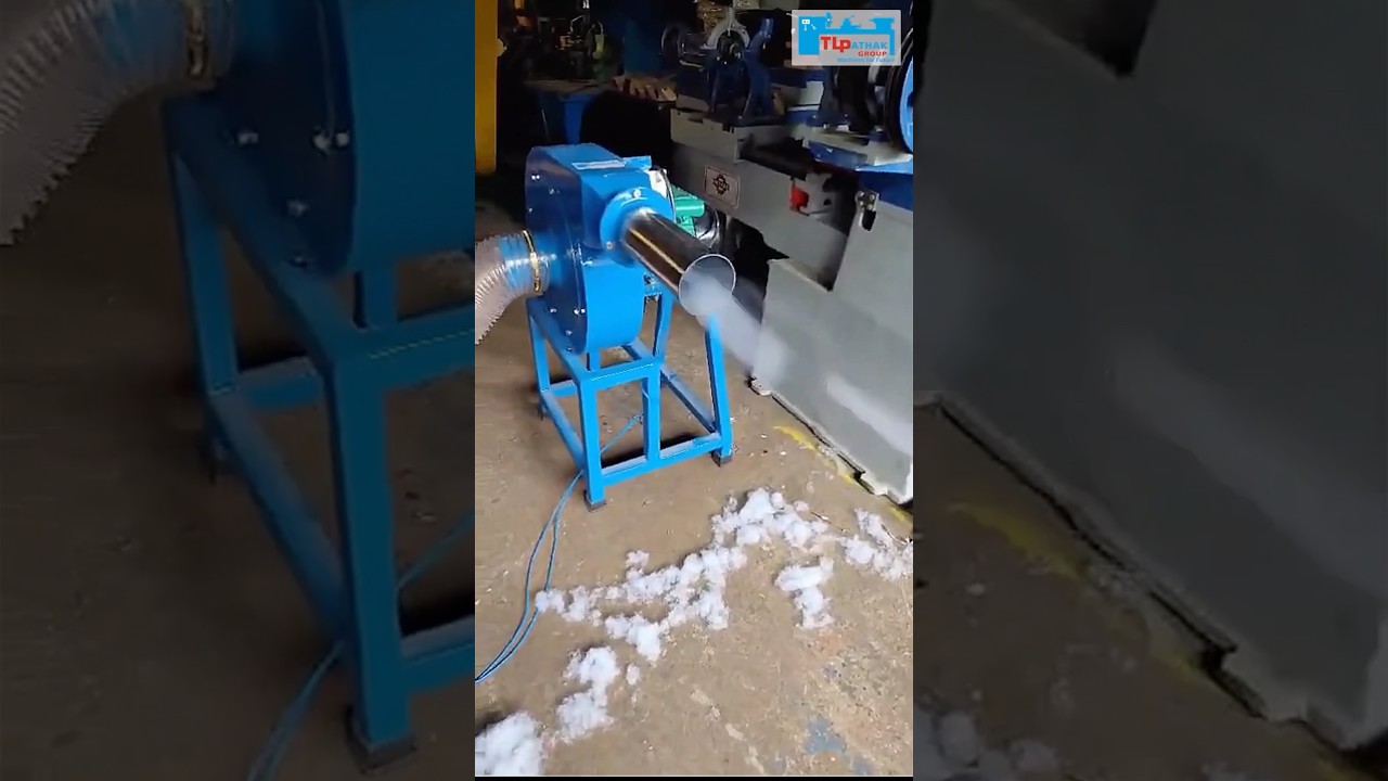 Fibre Carding Cum Pillow Filling Machine by TL PATHAK GROUP #pillowmaking #manufacturer #automation
