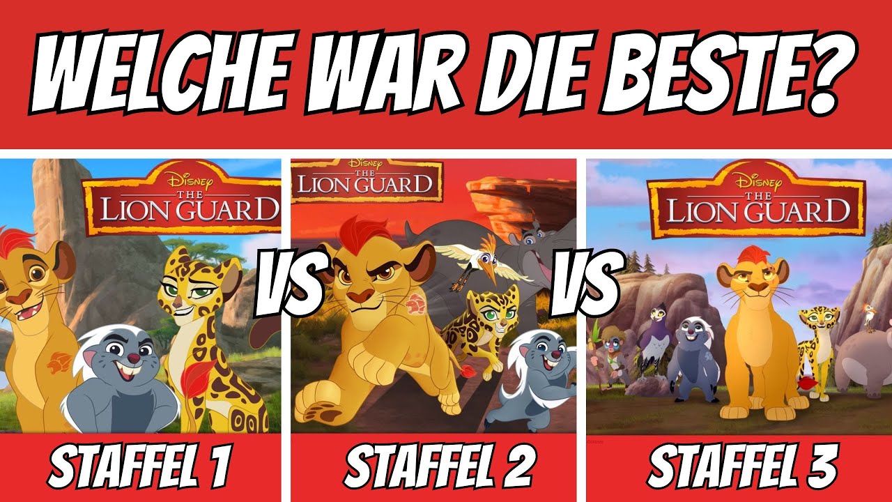 Wir VERGLEICHEN die 3 Staffeln von 