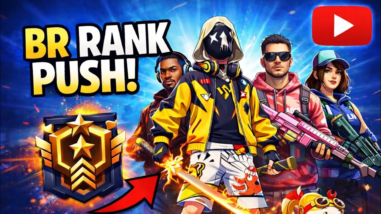 MINI KELLA FF is live #brrankpush #brrankpushing #minikellaff #rankpushing #custoomroom #livestream