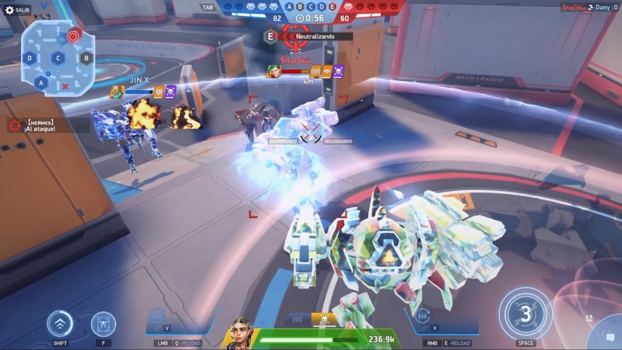 ENTRENAMIENTO antes del NERFEO de las REVOKERS