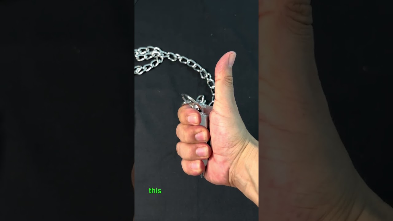How to Make a Kusari-fundo #ninja #fypシ #kusarifundo #samurai