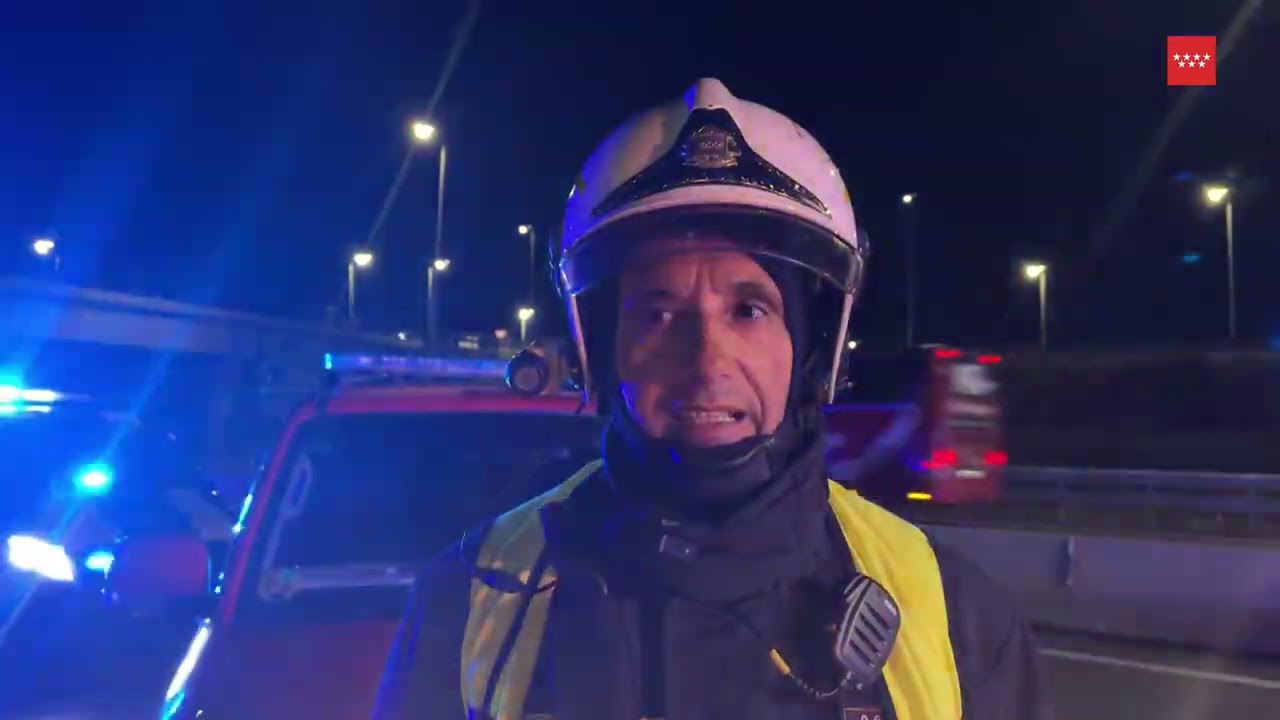 Accidente de tráfico. Salida de vía en A-2 km. 38,3. Alcalá de Henares
