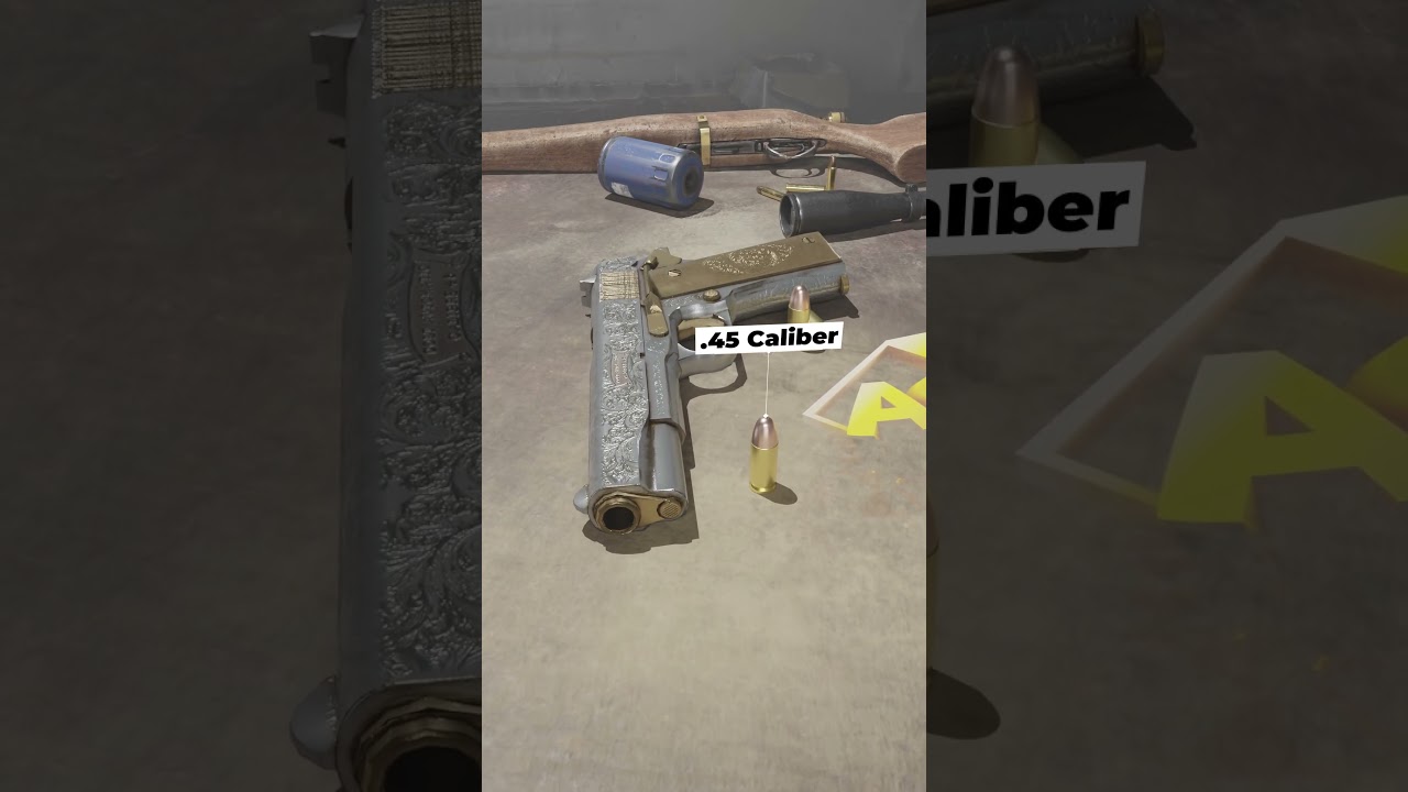 What is Bore in Guns? 3D Animation by Armature Studios #shorts