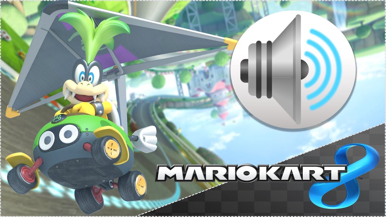 Mario Kart 8 - All Iggy Koopa Sound Effects / Voice Clips