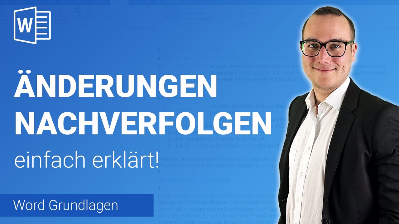 ÄNDERUNGEN NACHVERFOLGEN einfach erklärt | Lerne Microsoft Word ✅