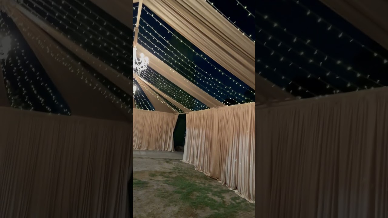 Who wants to see how we build a canopy from start to finish?